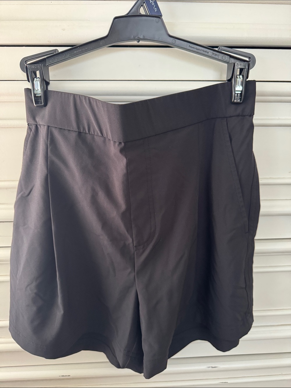 Lou & Grey Black Athletic High-Rise Performance Shorts